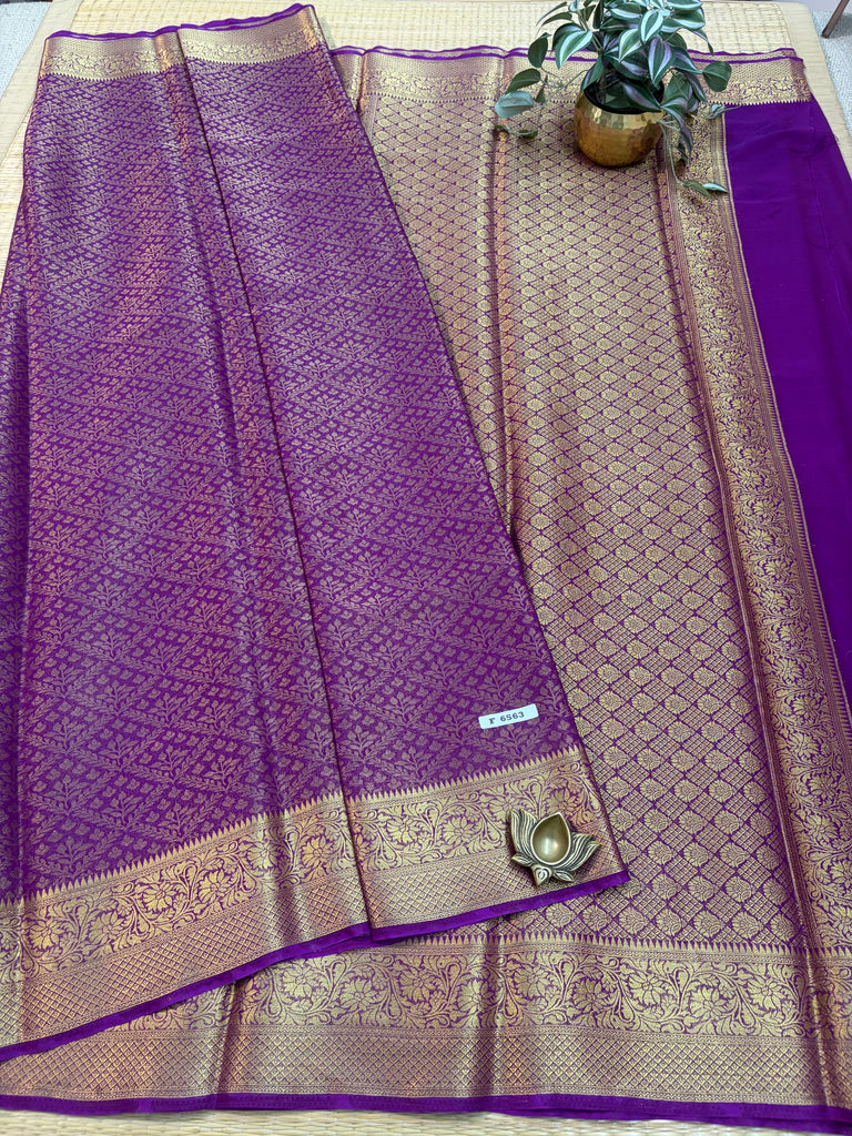 Brocade Semi Georgette #F6563
