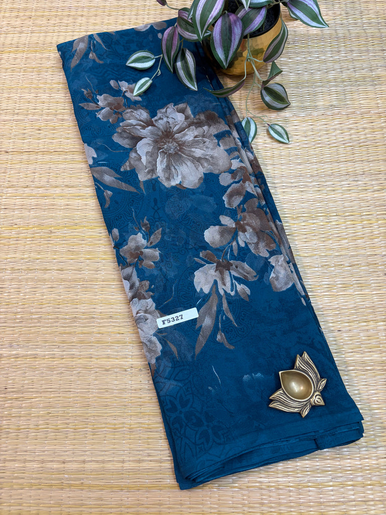 Georgette Sarees #F5327