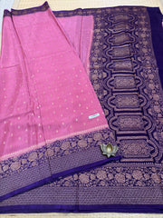 Semi Banarasi Crepe Sarees #G2621