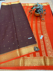 Pure Crepe Silk Saree #G2900