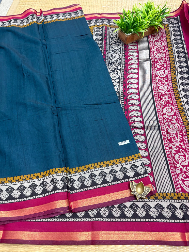 Mul Mul Silk Saree #G1756