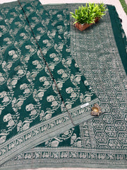 Semi Banarasi Georgette #F3218