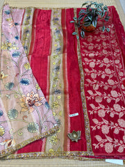 Printed Crepe Saree #F5942