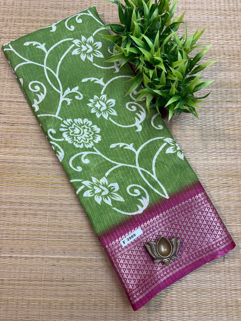 Dola Printed Silk #F3989