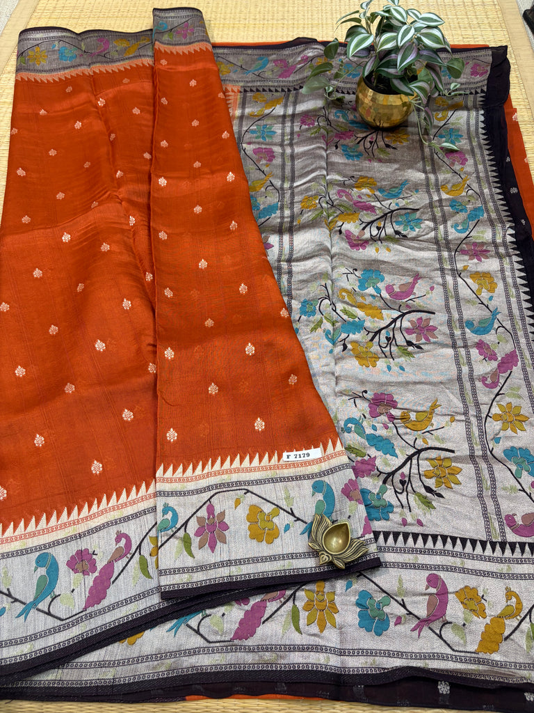 RawSilk Saree #F7179