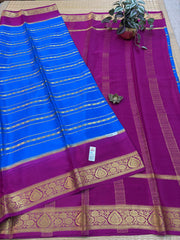 Pure Crepe Silk Saree #F2156