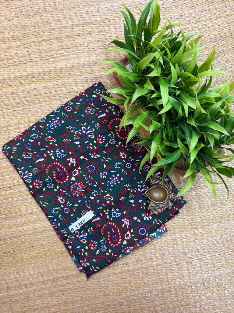 Kalamkari Semi Cotton #G1326
