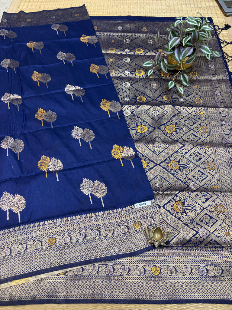 Semi Jute Silk Sarees #F7007