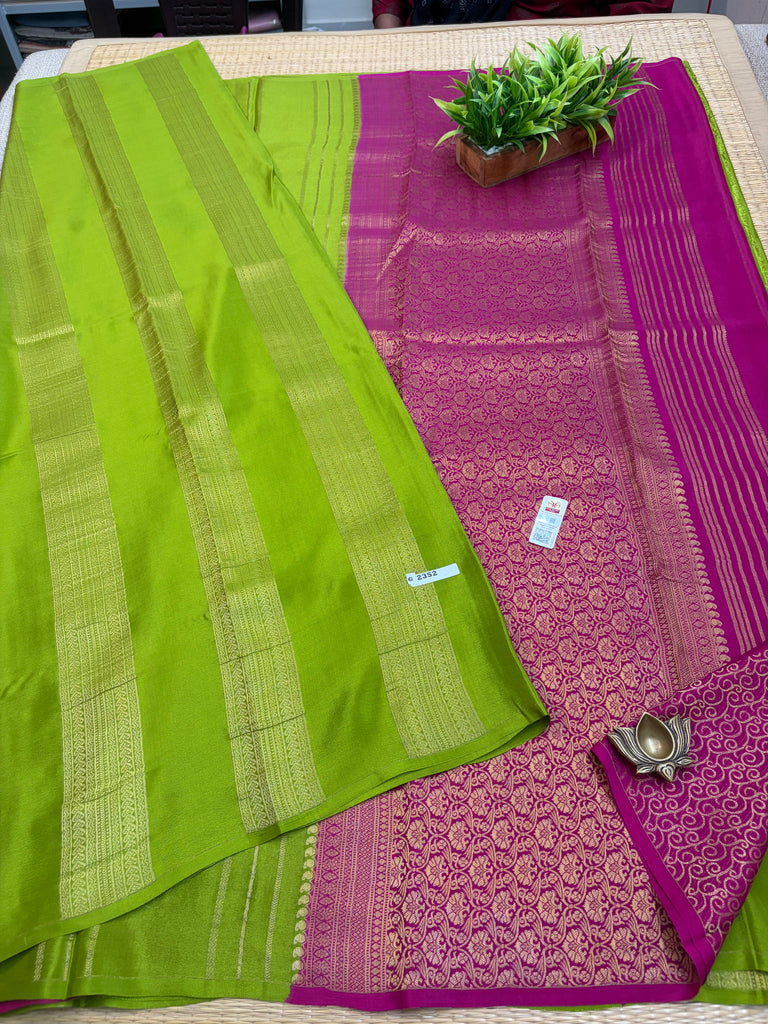 Pure Crepe Silk Saree #G2352