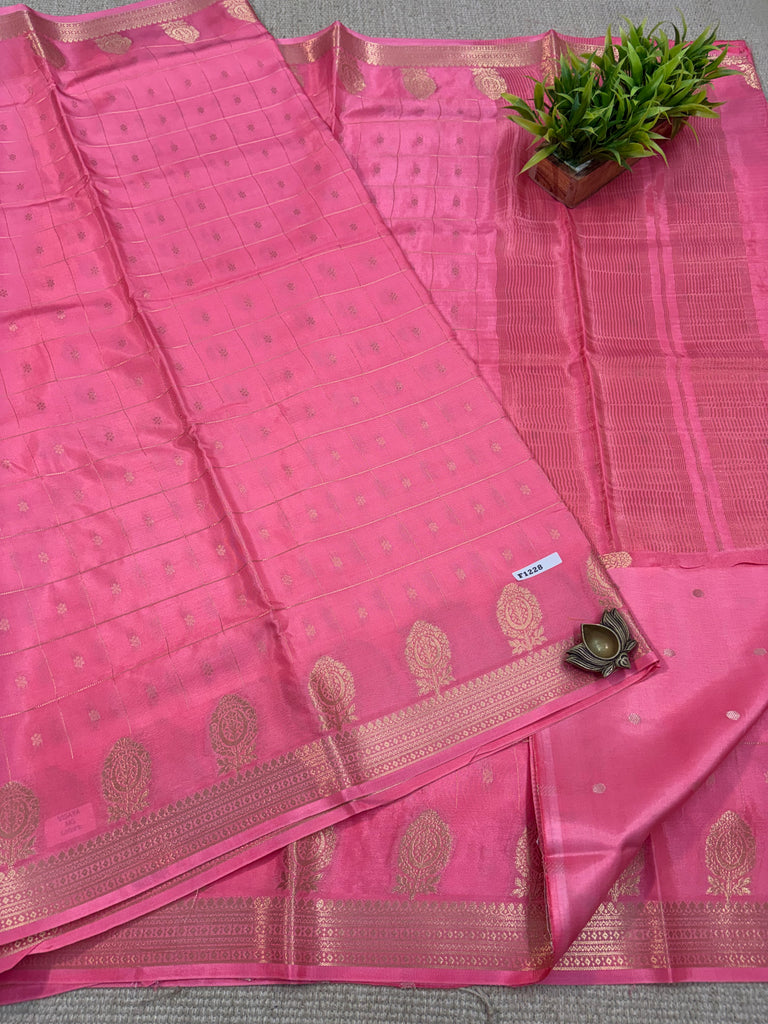 Semi Crepe Sarees #F1228