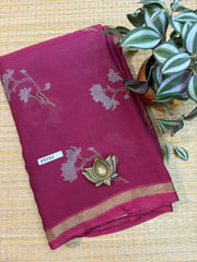 Chiffon Sarees #F5752