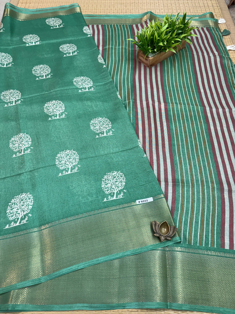 Dola Printed Silk #F9372