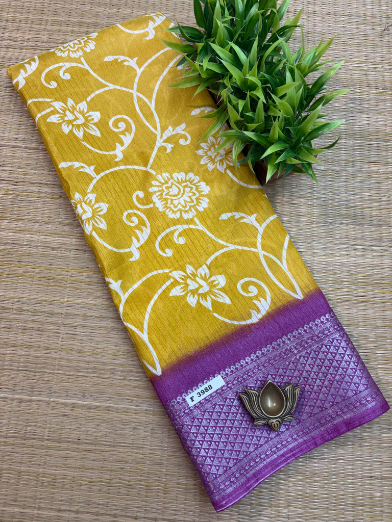 Dola Printed Silk #F3988