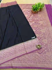 Semi Banarasi Crepe Sarees #G2175