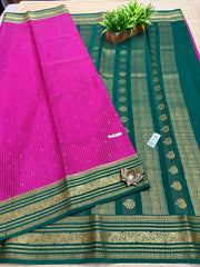 Pure Crepe Silk Saree #G1918