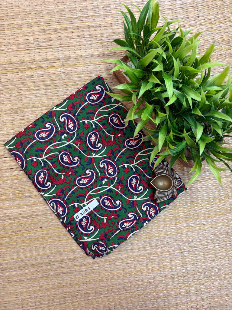 Kalamkari Semi Cotton #G1294