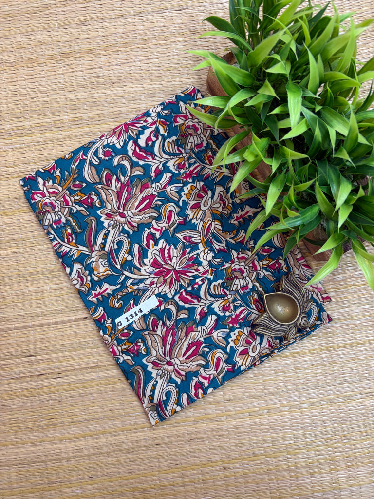 Kalamkari Semi Cotton #G1314