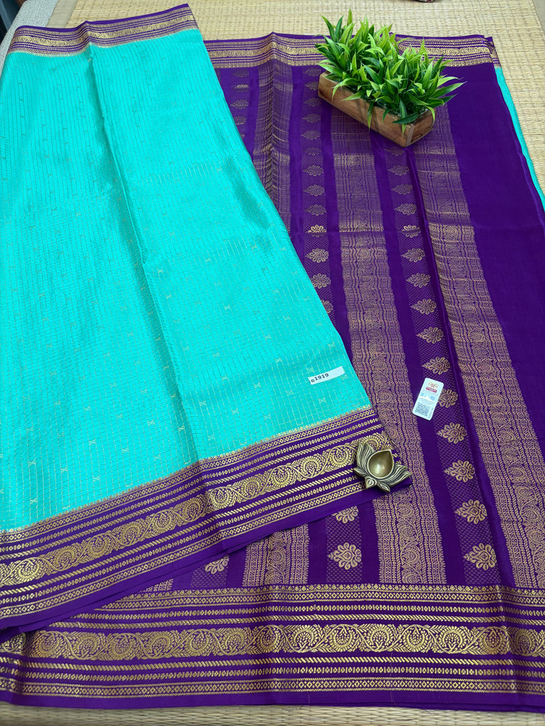 Pure Crepe Silk Saree #G1919