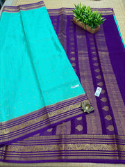 Pure Crepe Silk Saree #G1919