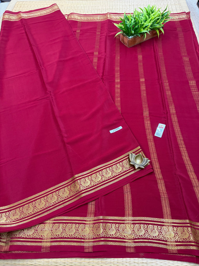 Pure Crepe Silk Saree #G2365
