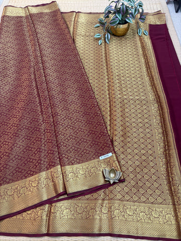 Brocade Semi Georgette #F6550