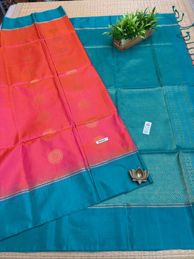 Pure Soft Silk Saree #D6028