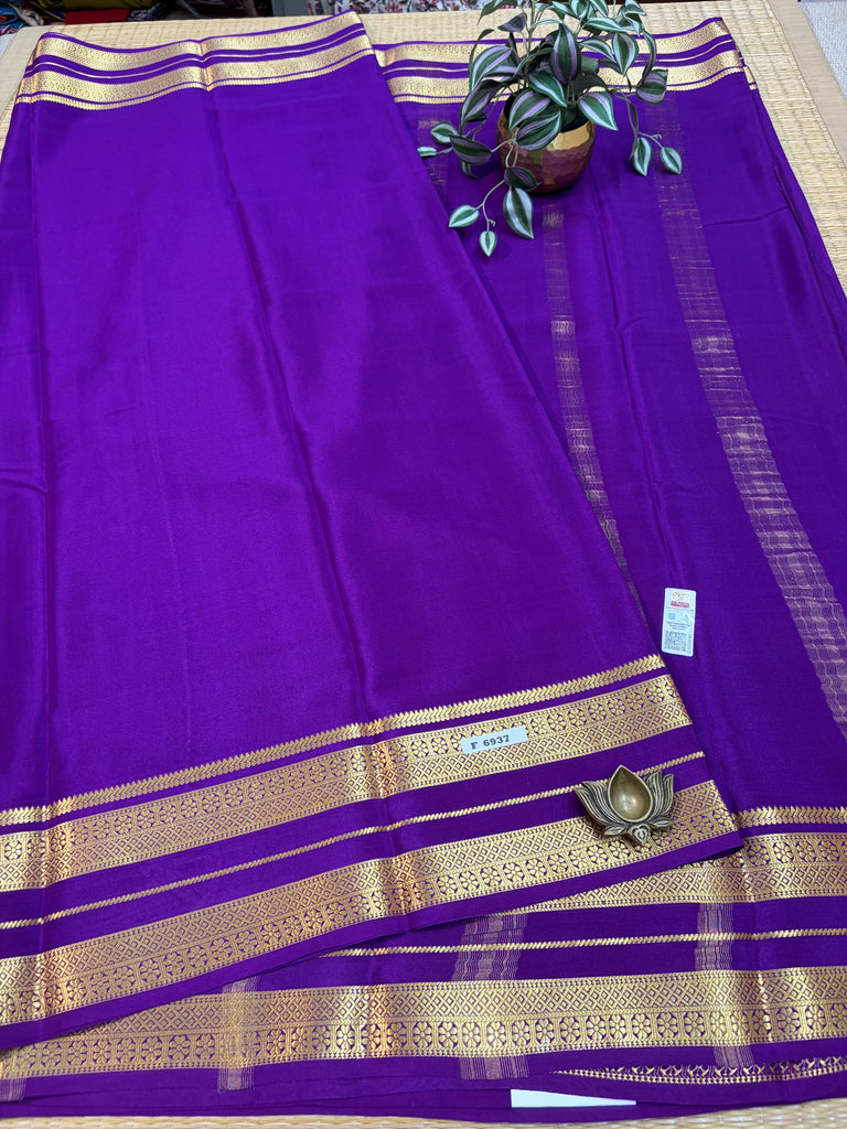 Pure Crepe Silk Saree #F6937