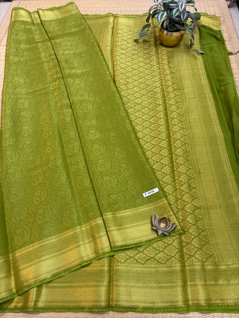 Brocade Semi Georgette #F6549