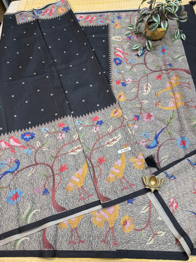 Mutka Tussar Silk#F4466