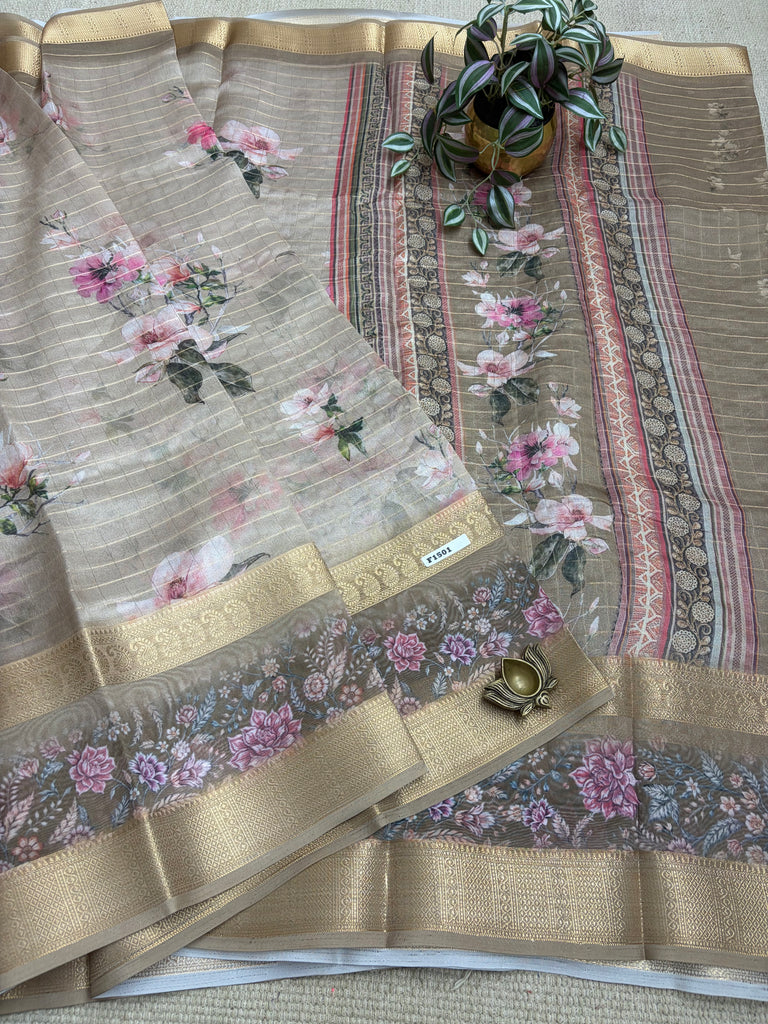 Organza Saree #F1501