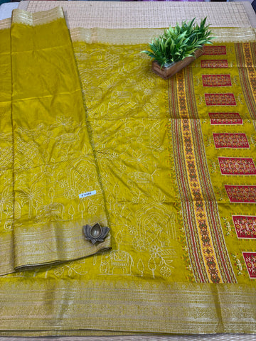 Tussar Silk Sarees #F9408