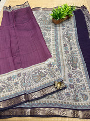 Mul Mul Silk Saree #G1766