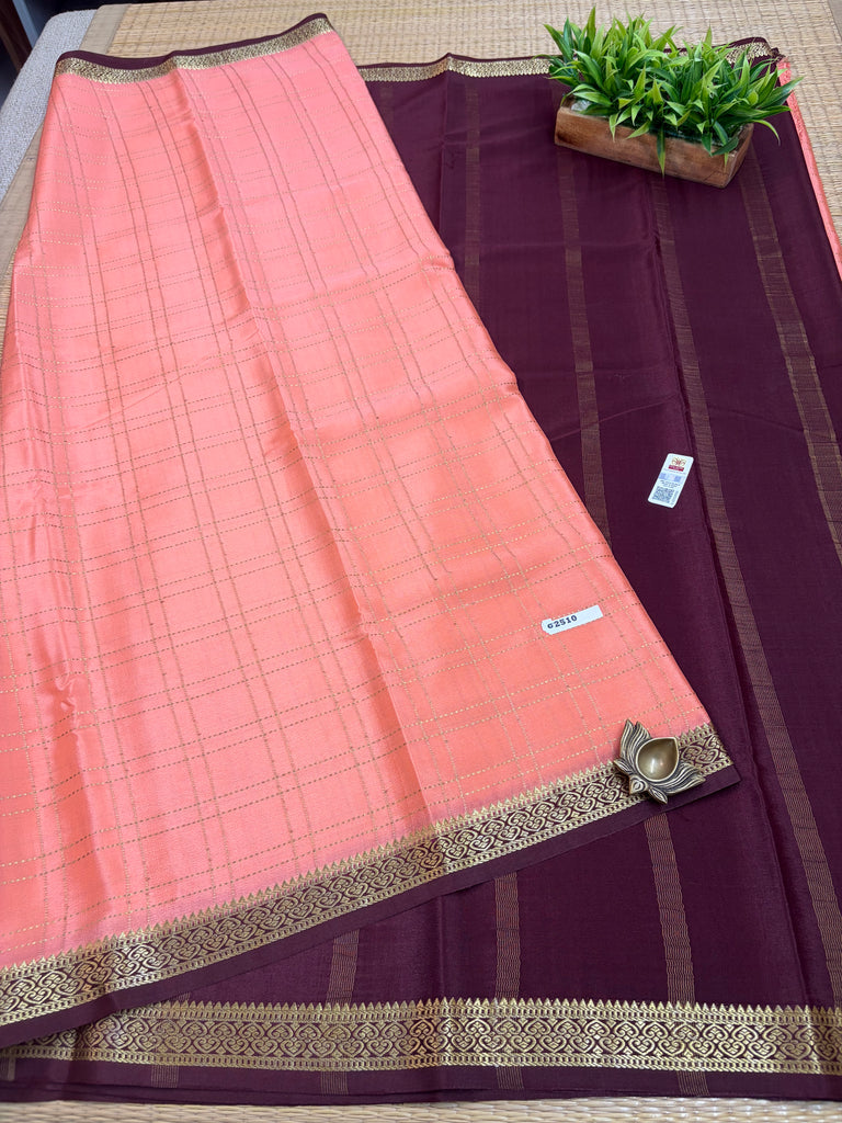 Pure Crepe Silk Saree #G2510