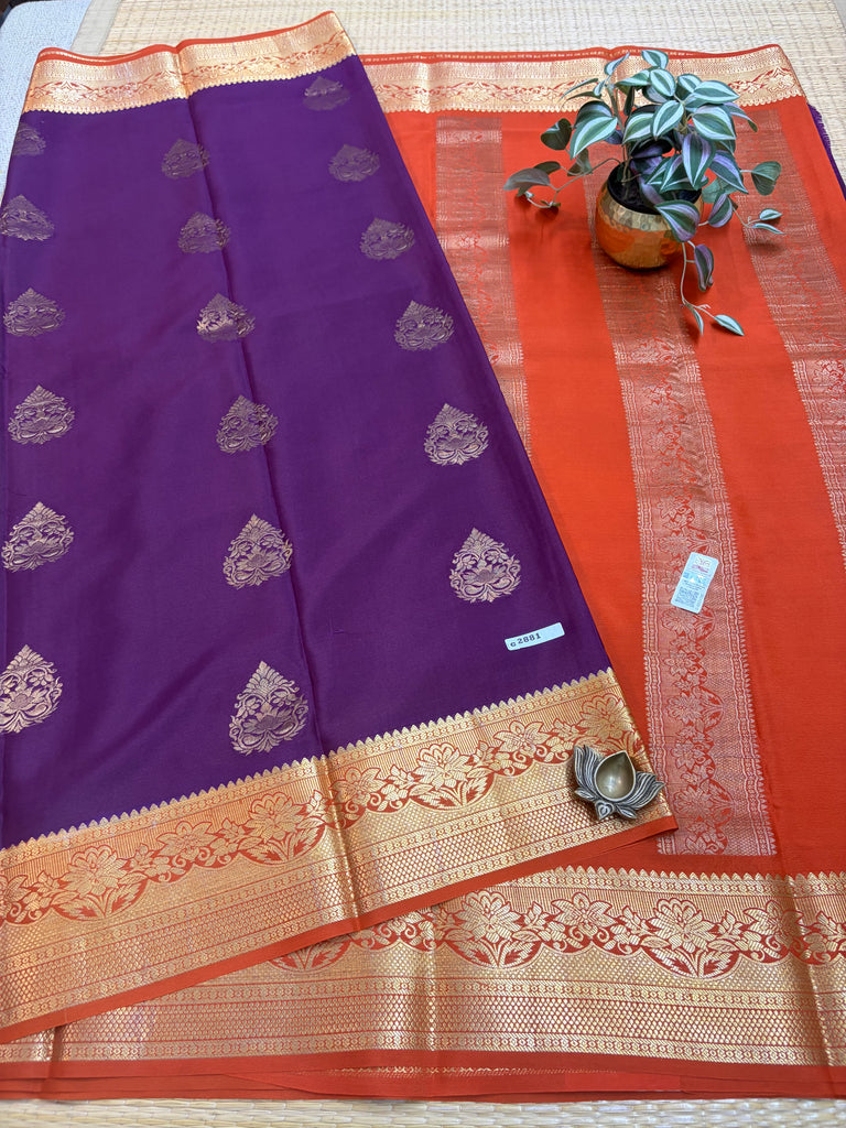 Pure Crepe Silk Saree #G2881