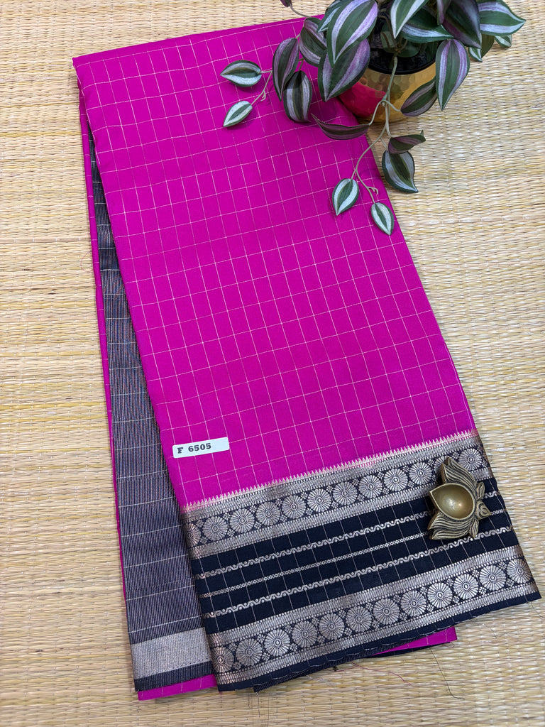 Semi Crepe Sarees # F6505