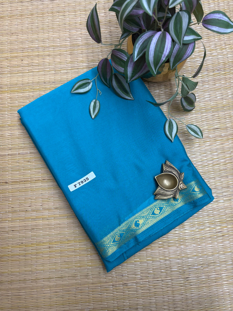 Semi Crepe Sarees # F7935