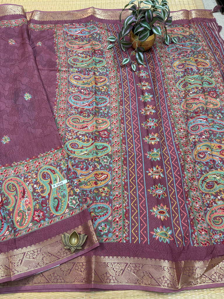 Dola Printed Silk #F7516