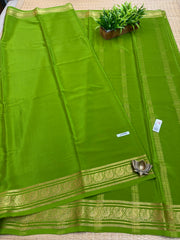 Pure Crepe Silk Saree #G2364