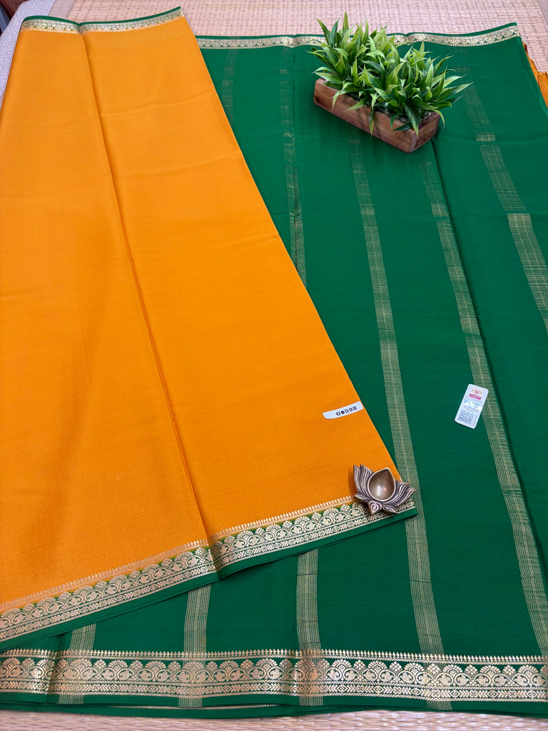 Pure Crepe Silk Saree #G598
