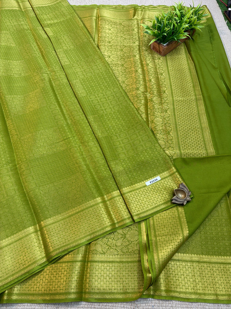 Brocade Semi Georgette #F2530