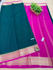 Pure Crepe Silk Saree #G1875