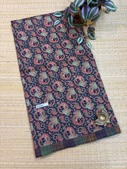 Kashmiri Printed Silk #F5597