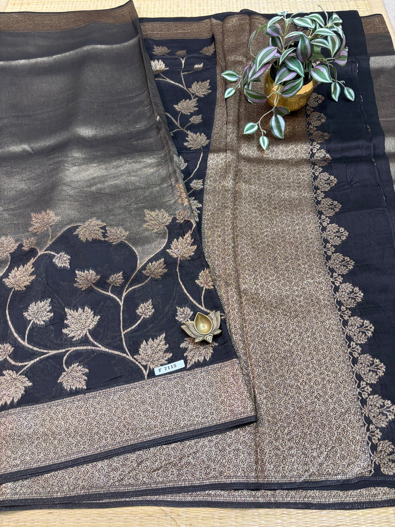 Semi Jute Silk Sarees #F7115