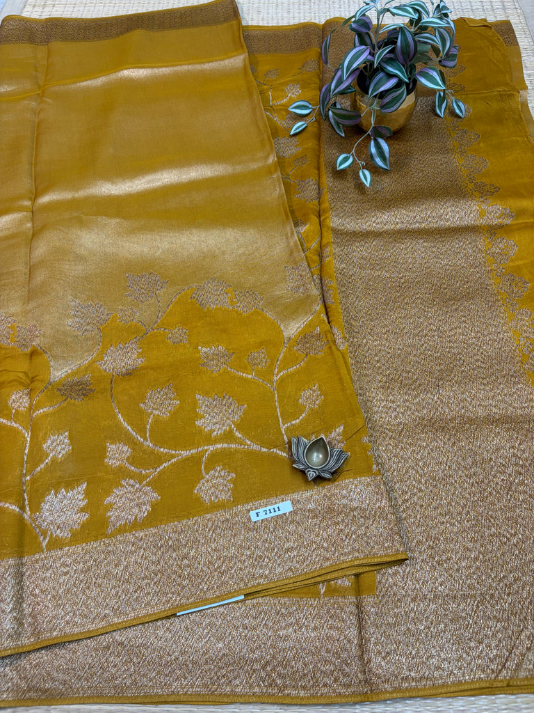 Semi Jute Silk Sarees #F7111