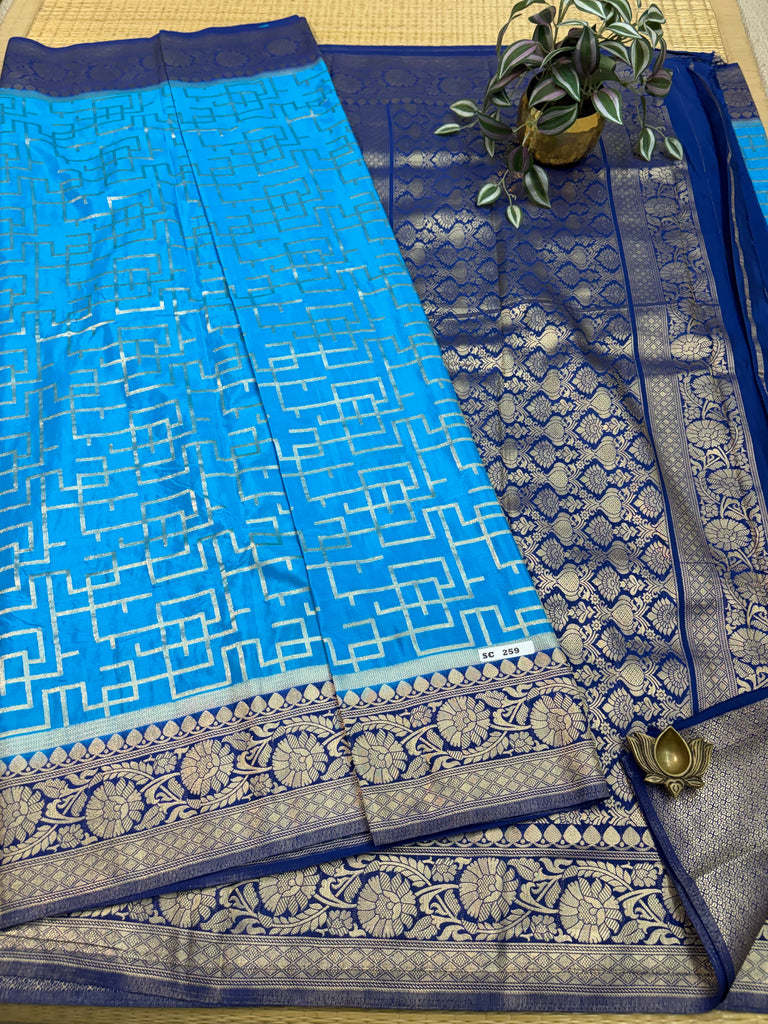 Semi Crepe Sarees #SC259