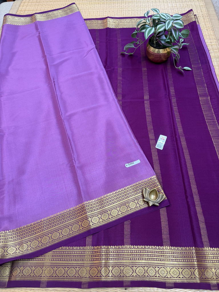 Pure Crepe Silk Saree #G2495
