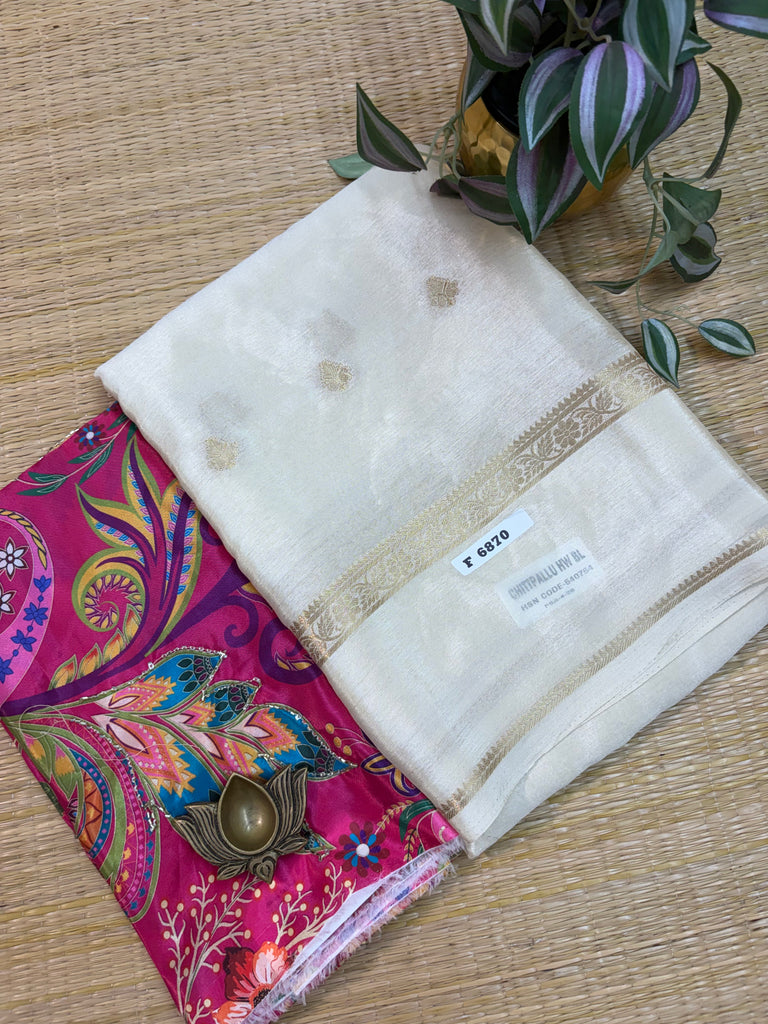 Chiffon Sarees #F6870