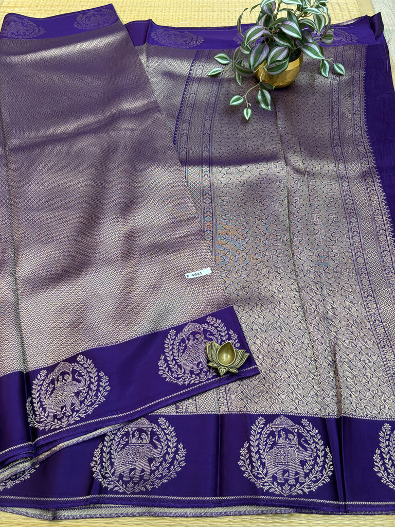Semi Banarasi Saree #F4421