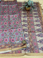 Printed Rawsilk #F1409