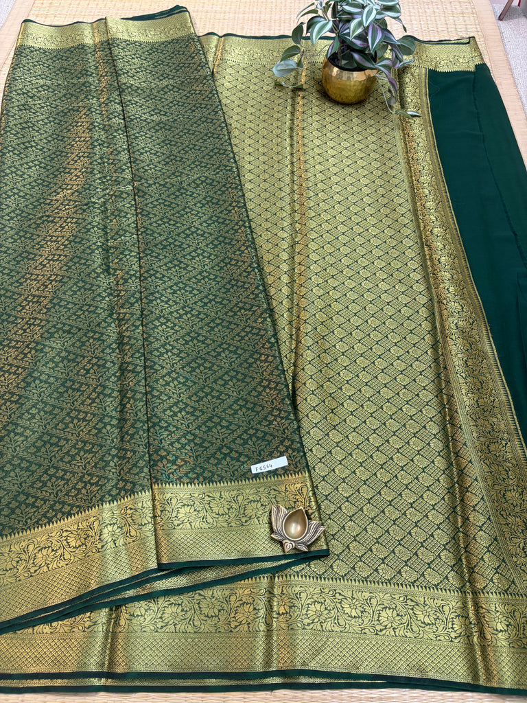 Brocade Semi Georgette #F6564